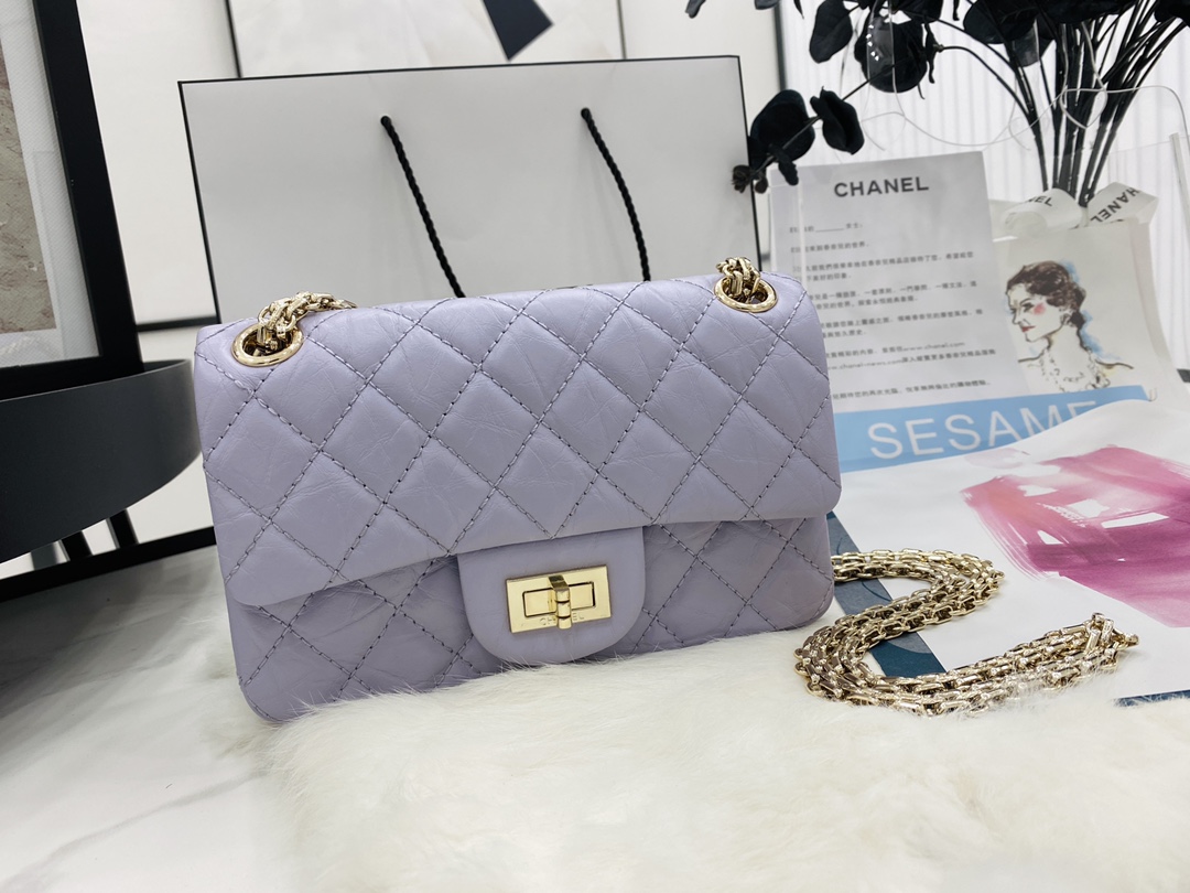 Ch@nel Reissue 2.55 Flap Bag -20CM