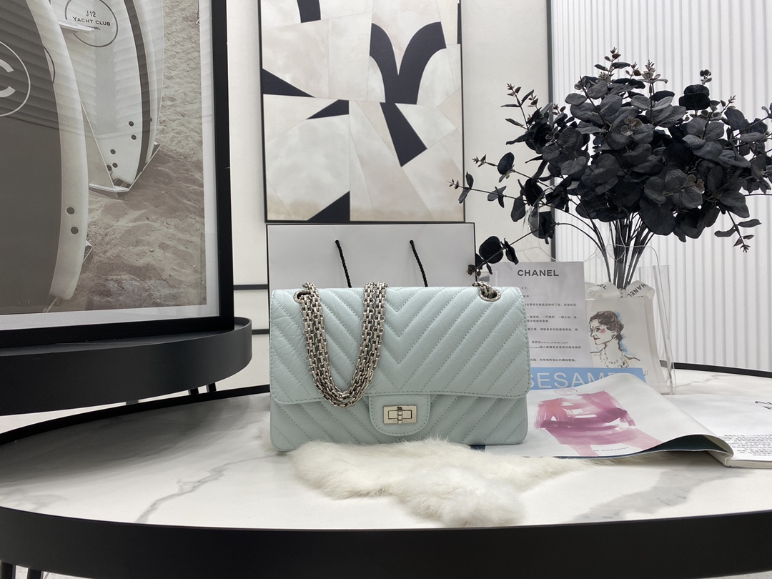 Ch@nel Reissue 2.55 Flap Bag -25CM