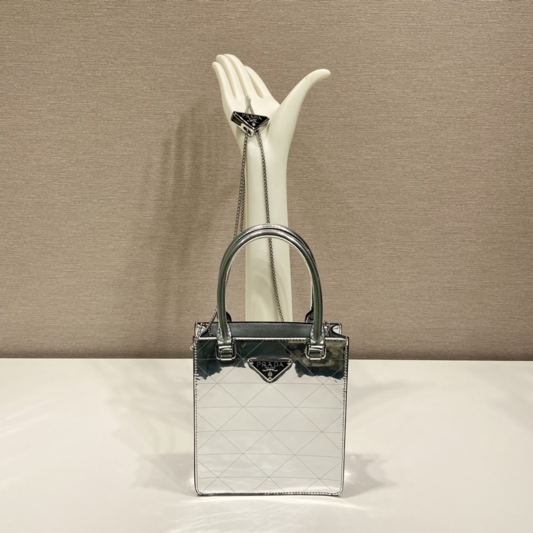 Pra*a 1ba331 tote bag-15*17.5*5cm