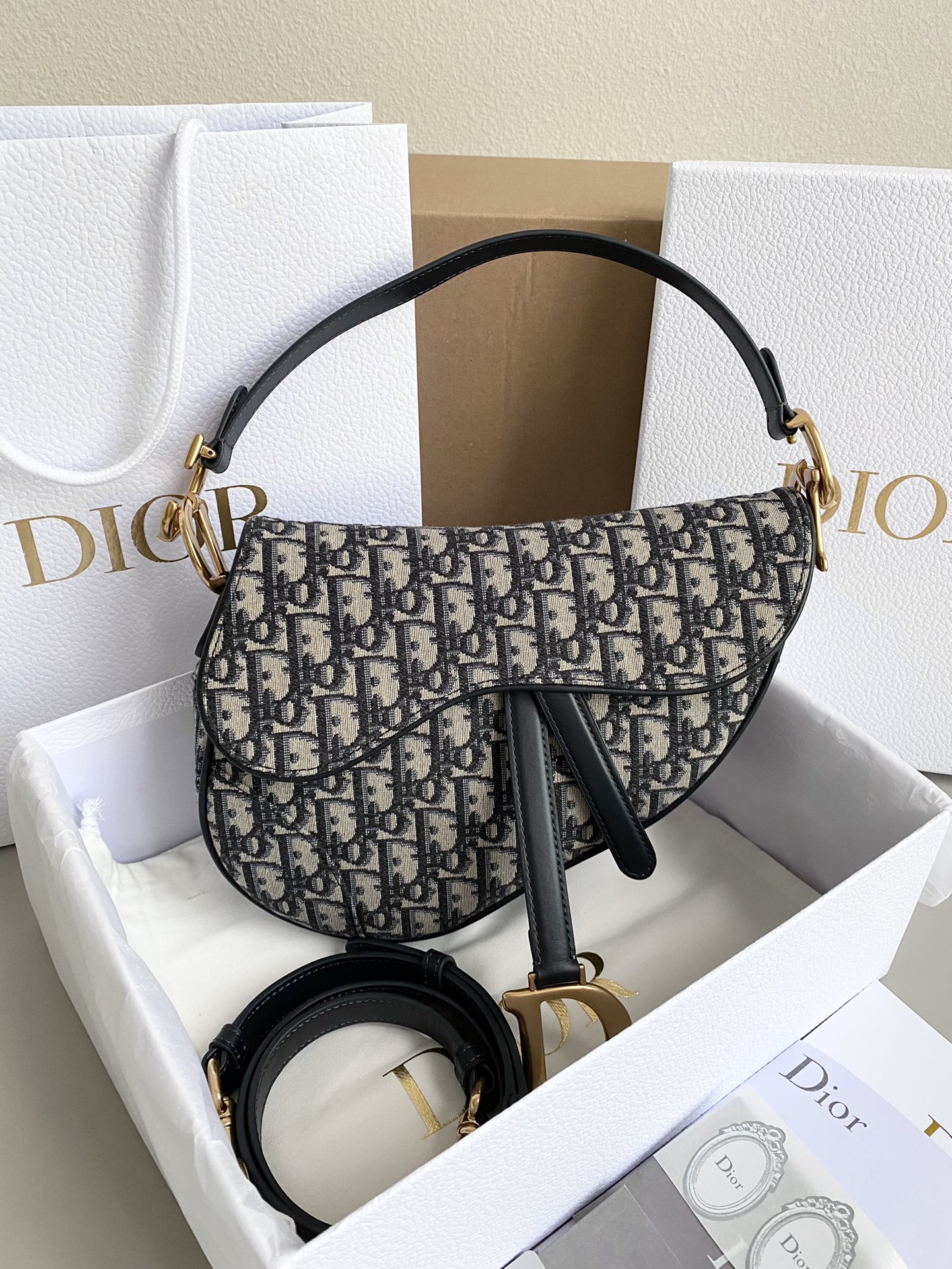 D*or saddle bag-25.5×6.5×20cm