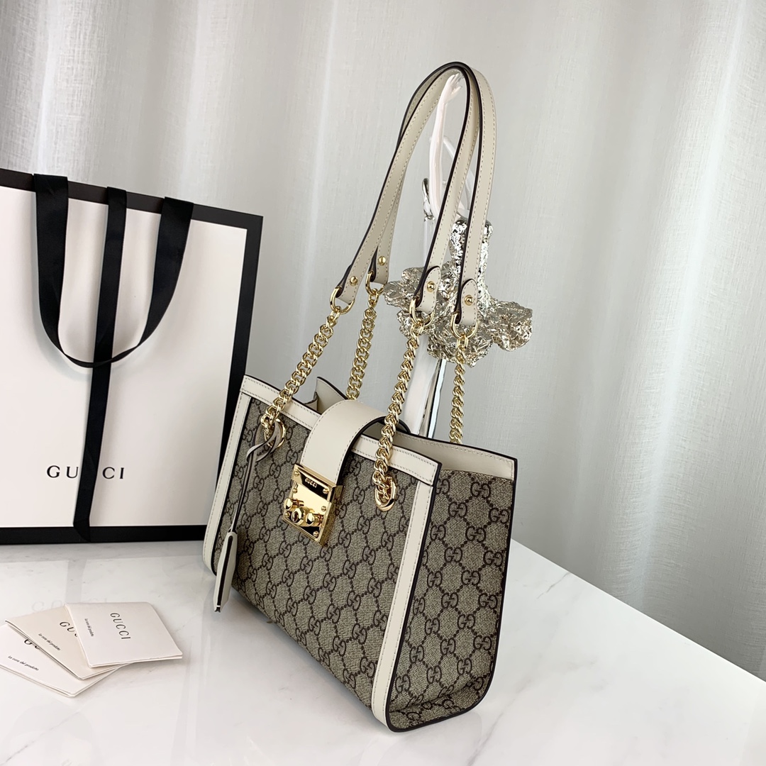 G*u*i padlock bag-26*18*10cm