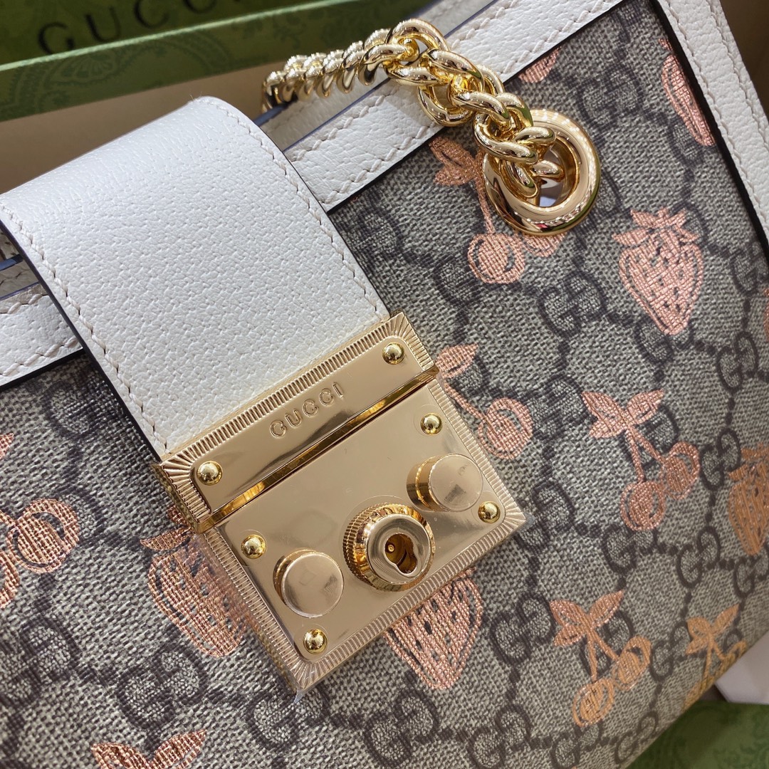 G*u*i padlock bag-26*18*10cm