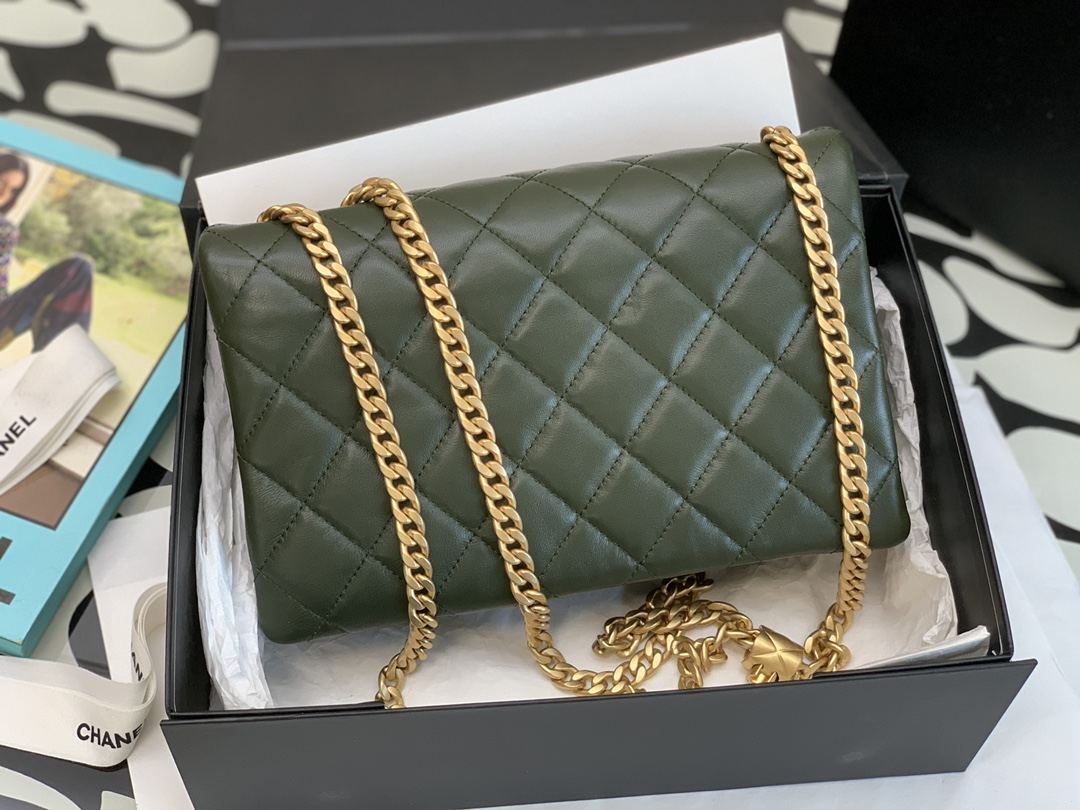 Ch@nel Flap Bag-24.5*15.5*6.5CM