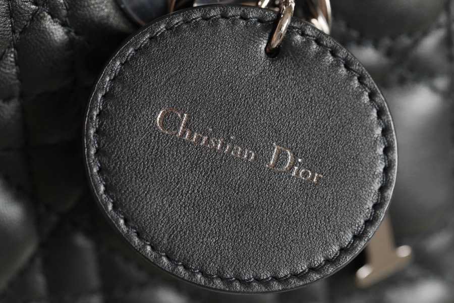 Diro Lady D10r My ABCD10r Bag Black Cannage Lambskin-20*16.5*8CM