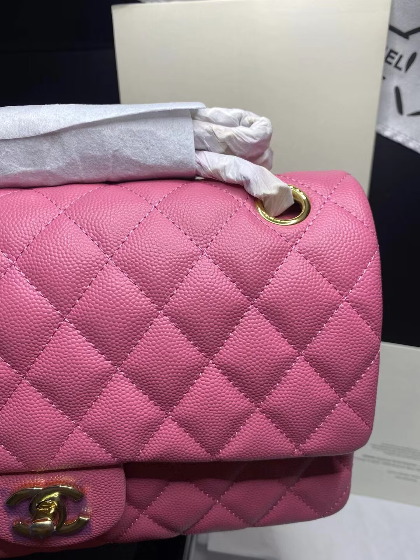 Ch@nel Flap Bag-25CM