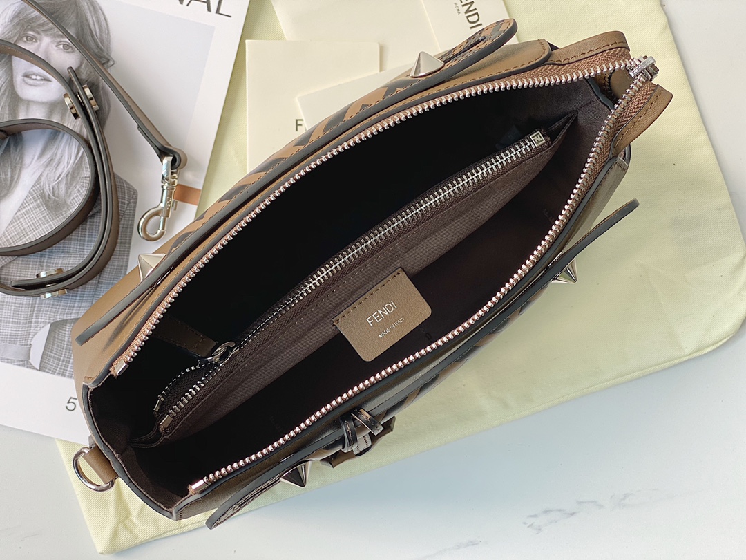 F**di by the way handbag-28*12*15cm