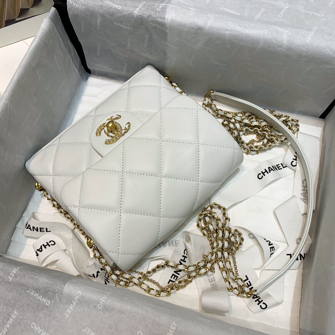 Ch@nel 2021 Flap Bag-AS2588-19*16*4CM