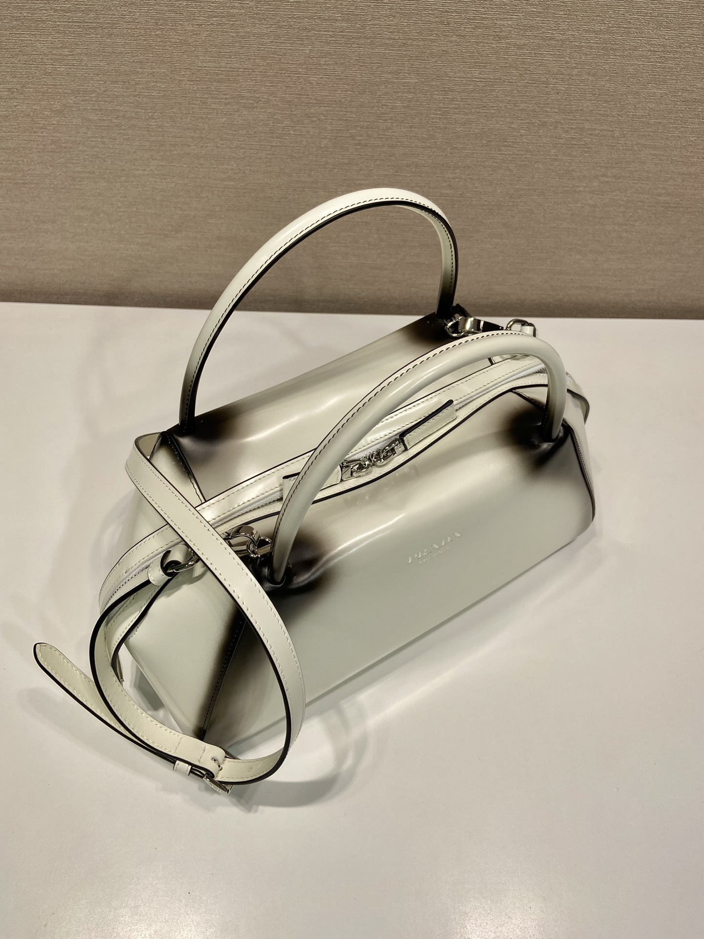 Pra*a 1ba365 bowling bag-31*16*13.5cm