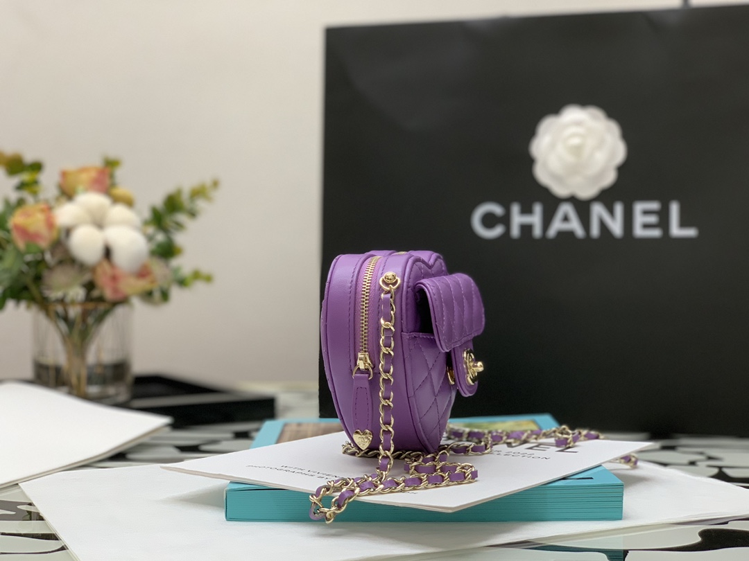 CHANLE Heart Bag-12*13*5CM