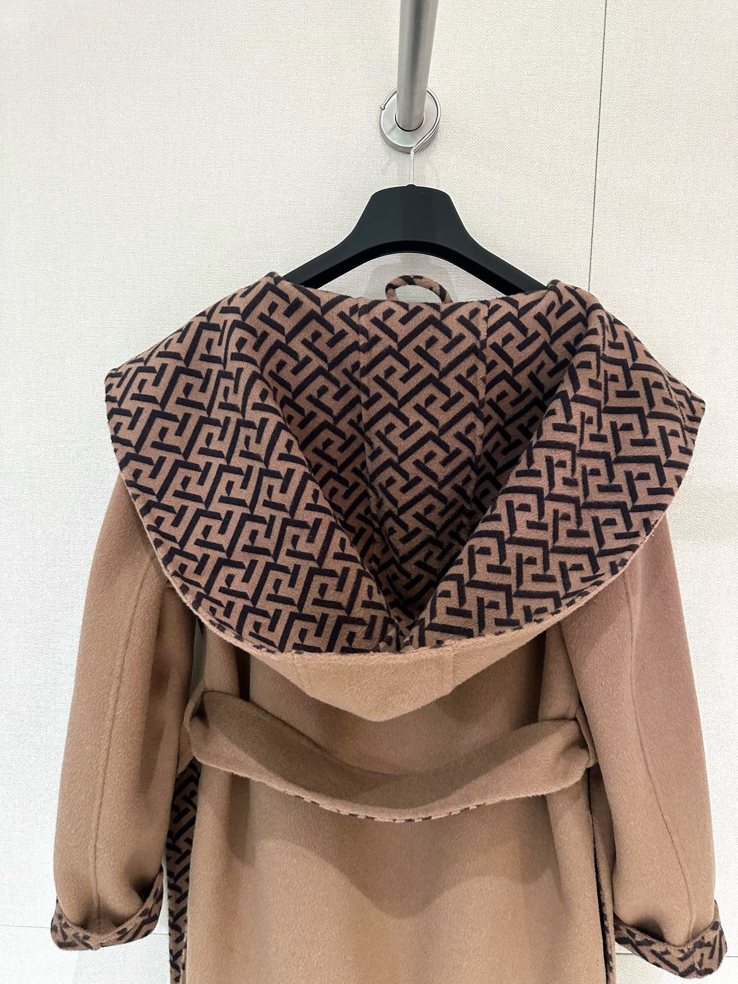 Fe*ndi Wool Fleece Coats