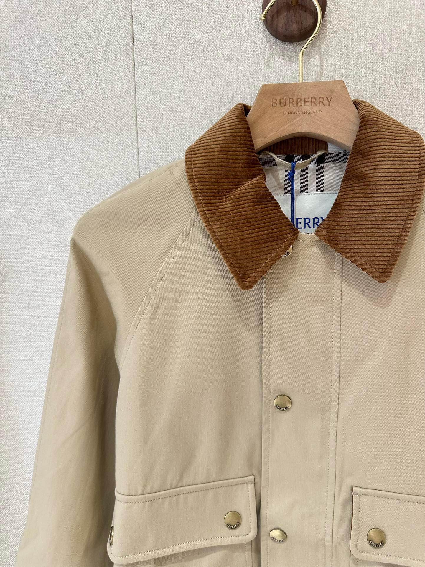 Bur*berry Cotton Barn Jacket