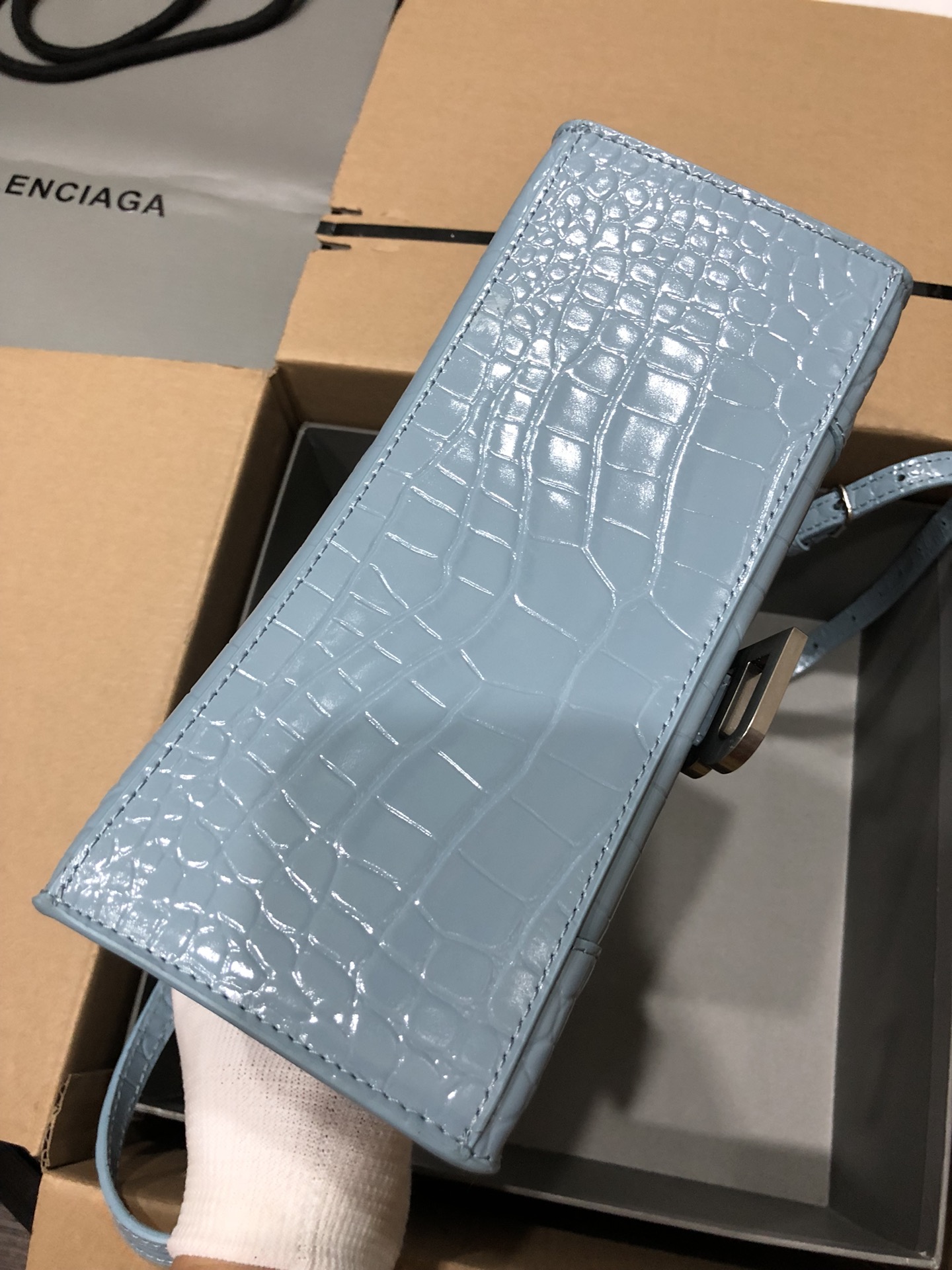 Ba*len*cia*ga hourglass bag-23x10x24cm