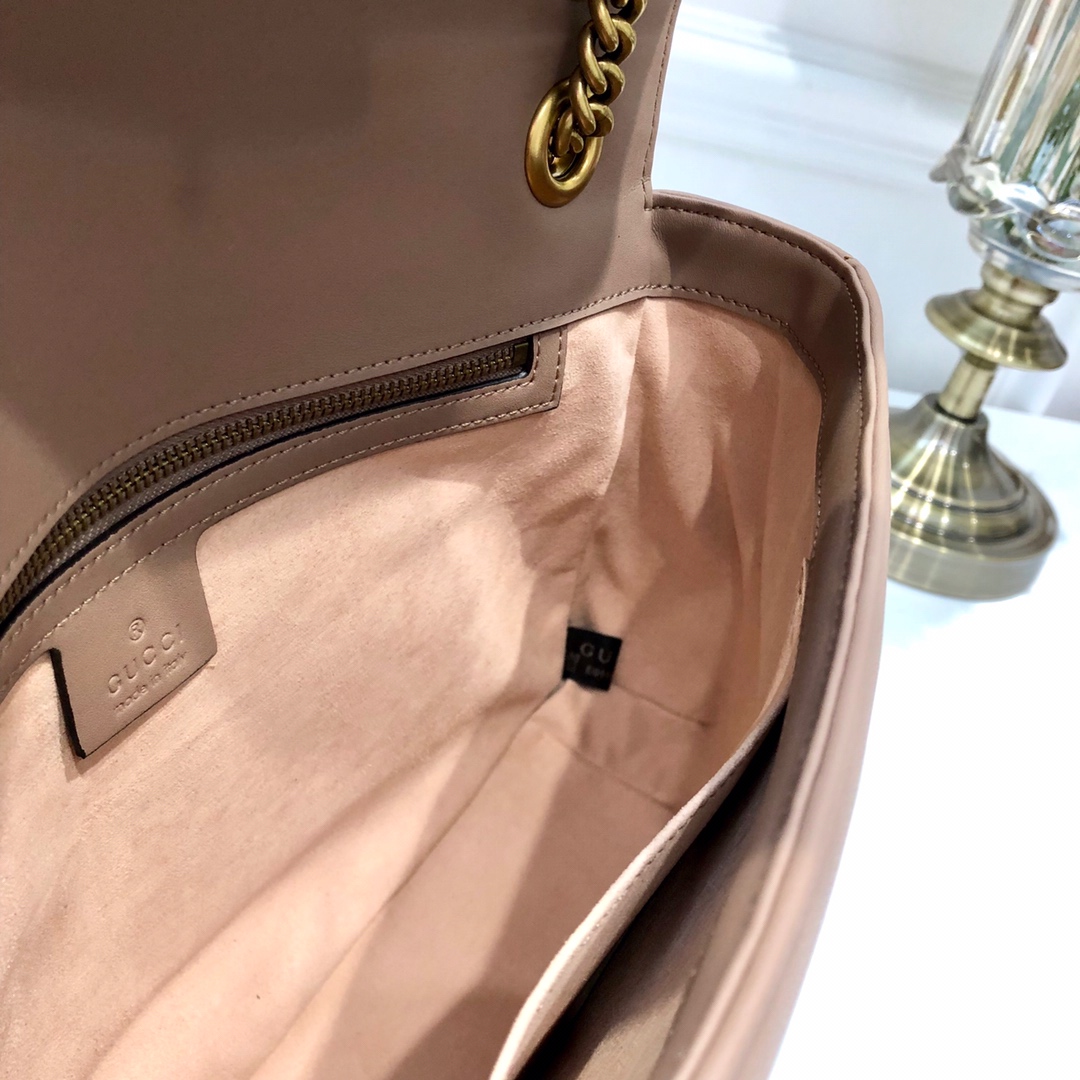 G*u*i gg marmont chain bag-31*19*7cm