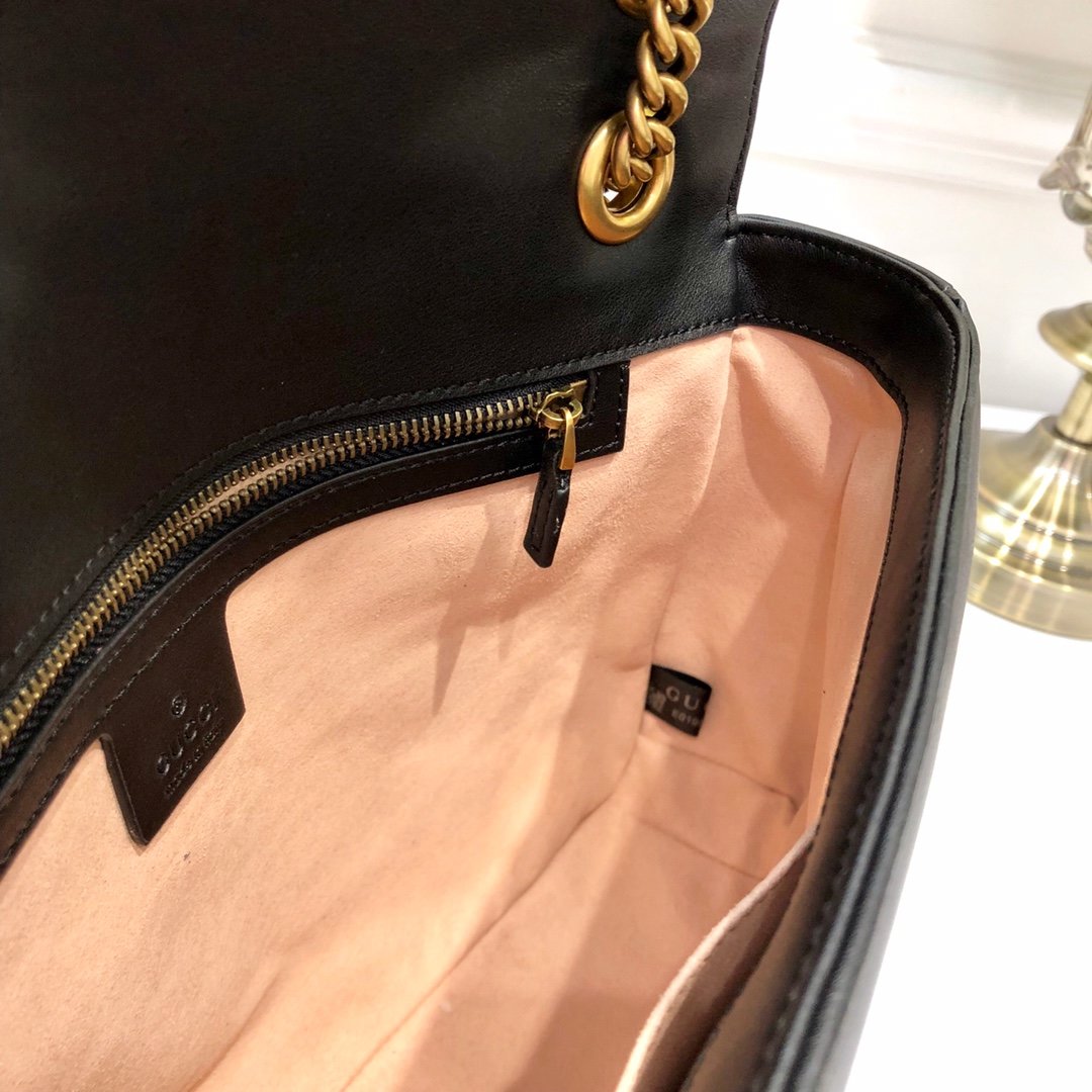 G*u*i gg marmont chain bag-31*19*7cm
