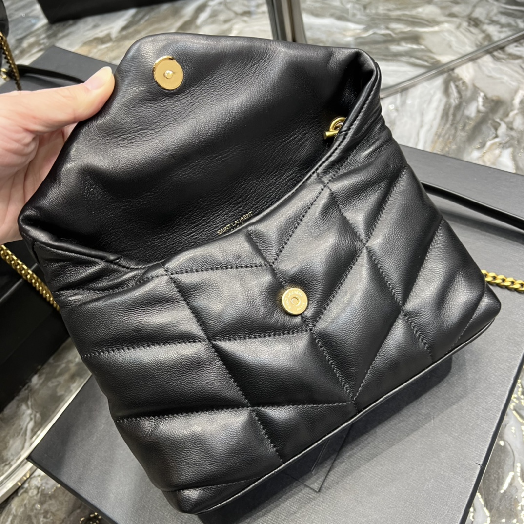 Y*L loulou puffer-lambskin leather