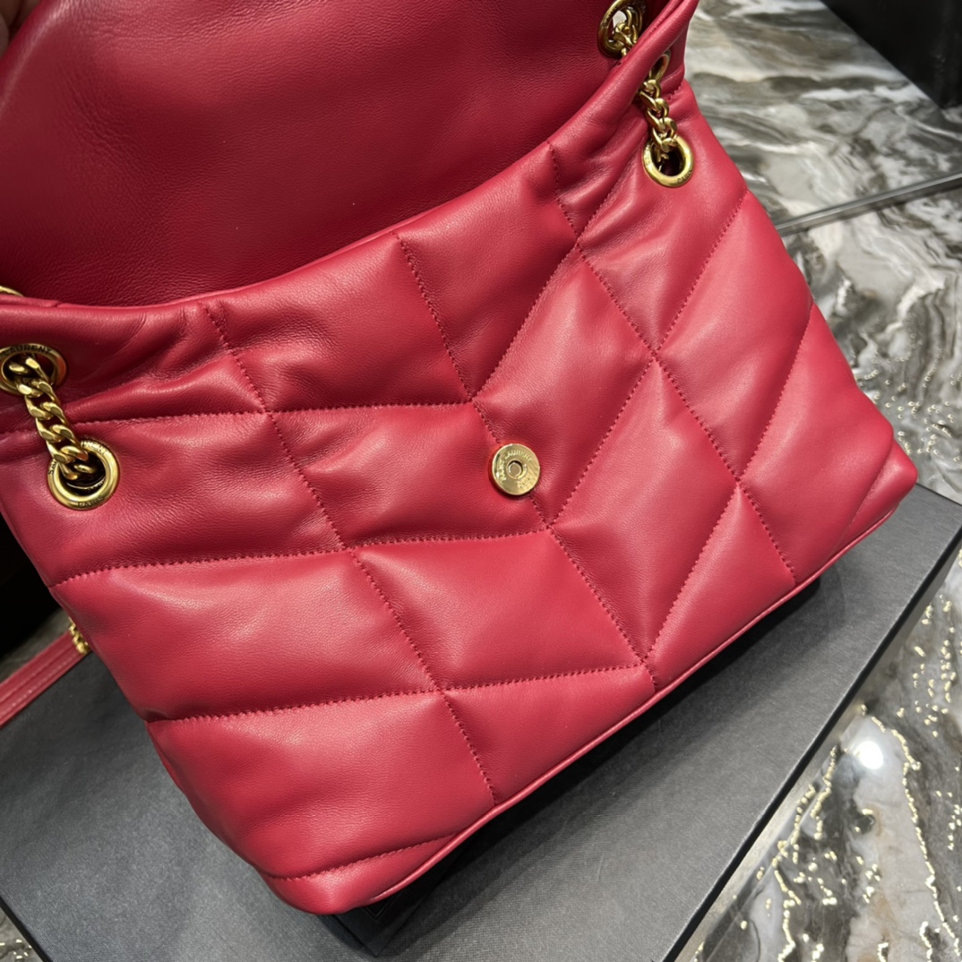 Y*L loulou puffer-lambskin leather