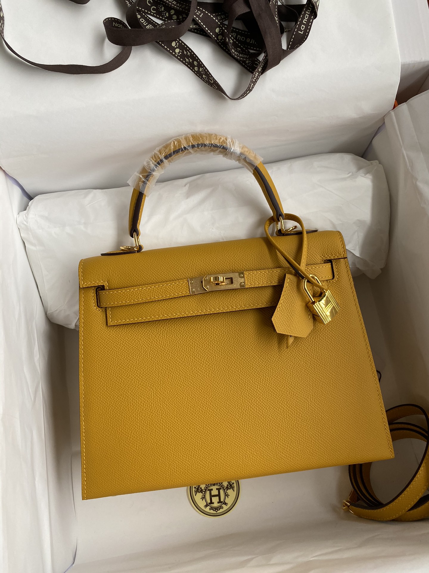 H**mes kelly-epsom leather-25cm