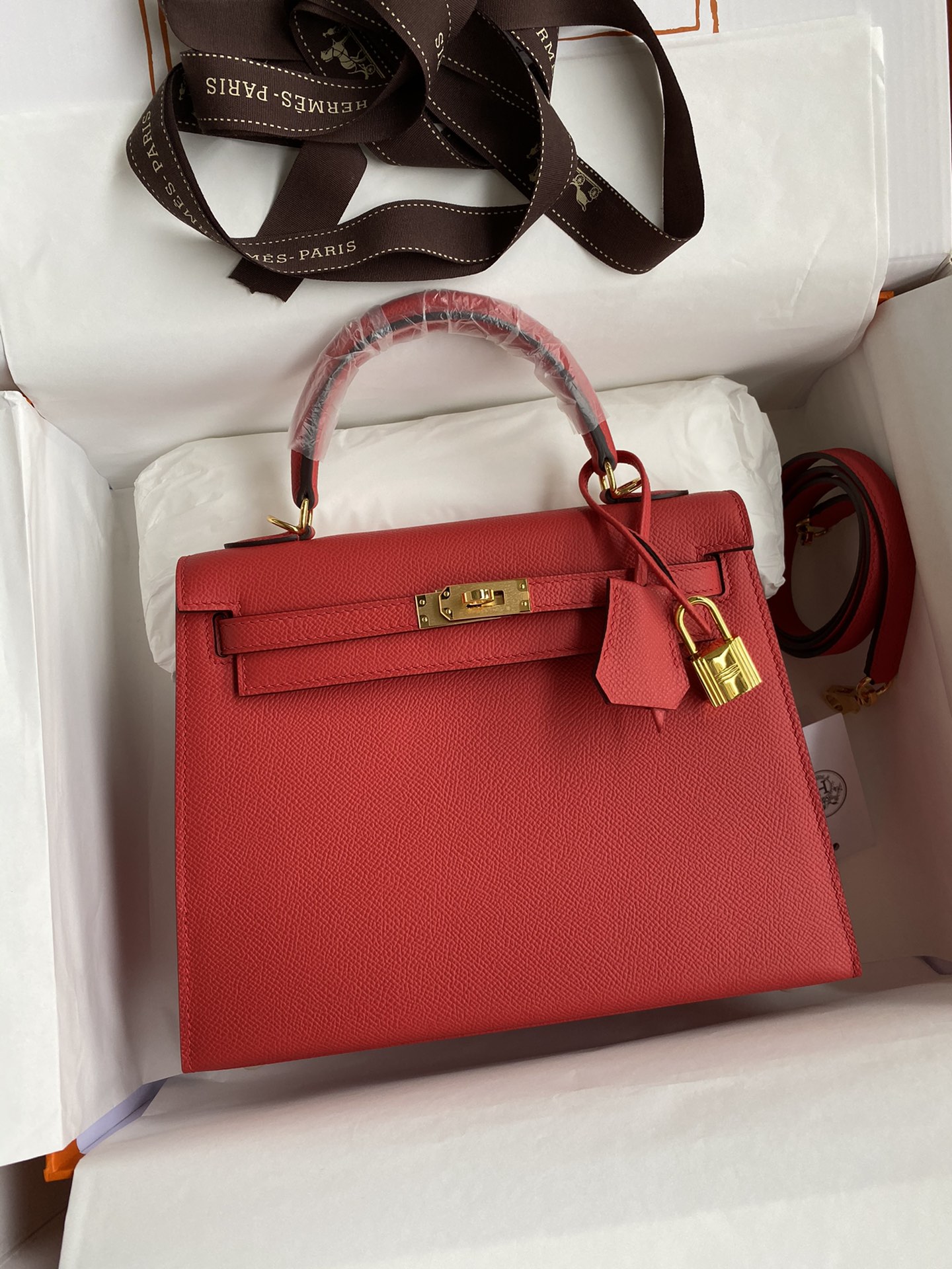 H**mes kelly-epsom leather-25cm