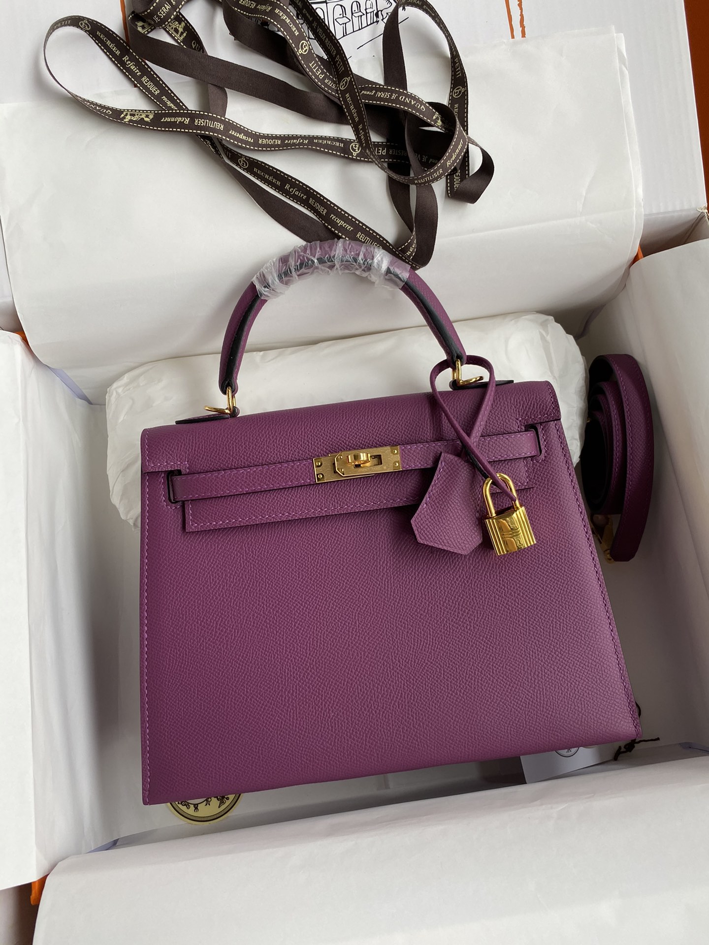H**mes kelly-epsom leather-25cm