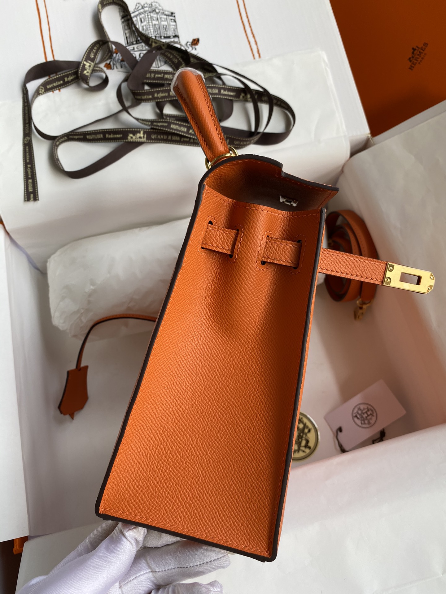 H**mes kelly-epsom leather-25cm