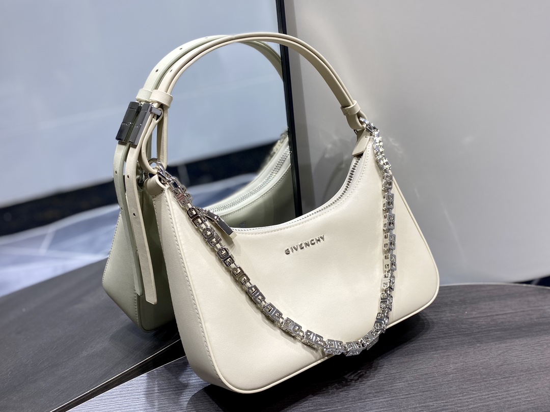 G1uenchy moon cut hobo-25x7x12cm