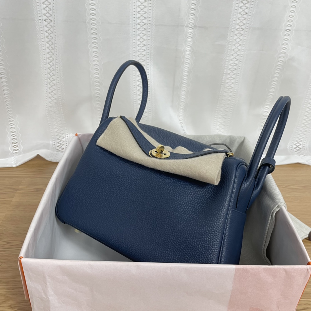 H**mes lindy-tc leather-26&30cm