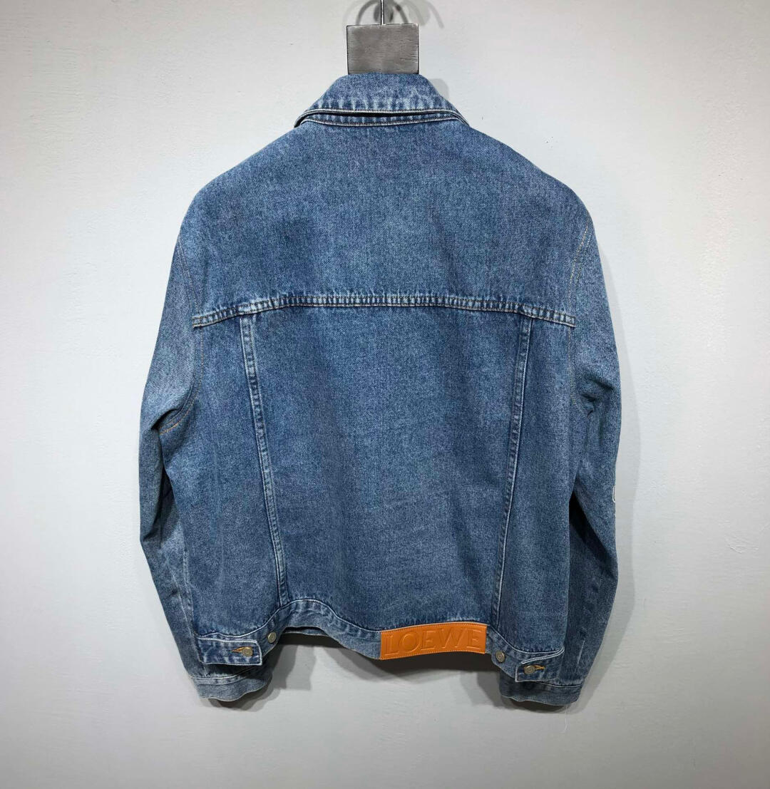 l0ew* anagram jacket in De*1m blue