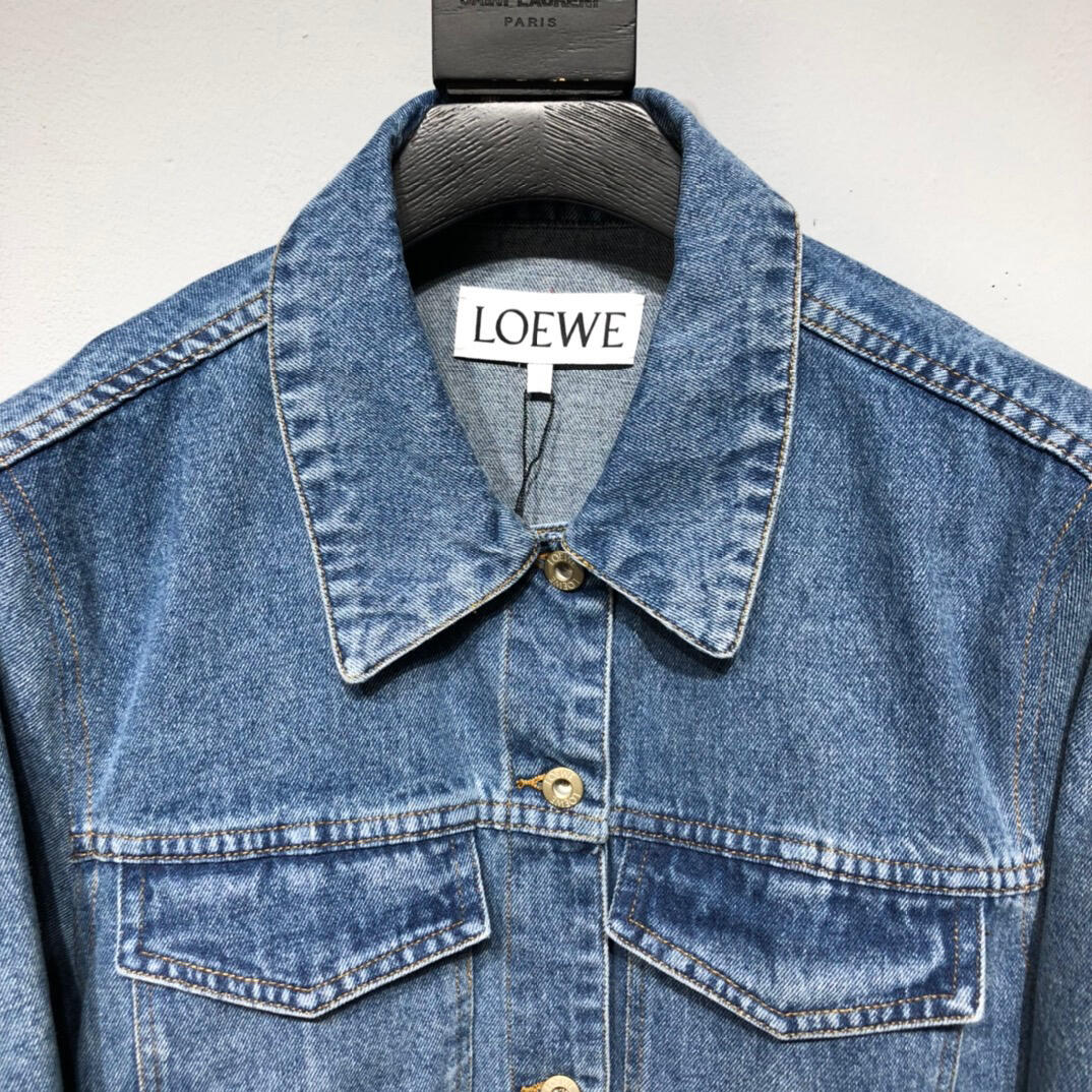 l0ew* anagram jacket in De*1m blue