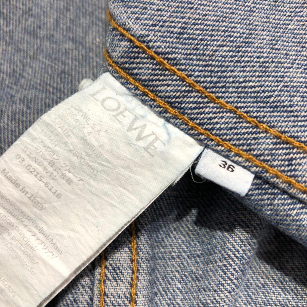l0ew* anagram jacket in De*1m blue