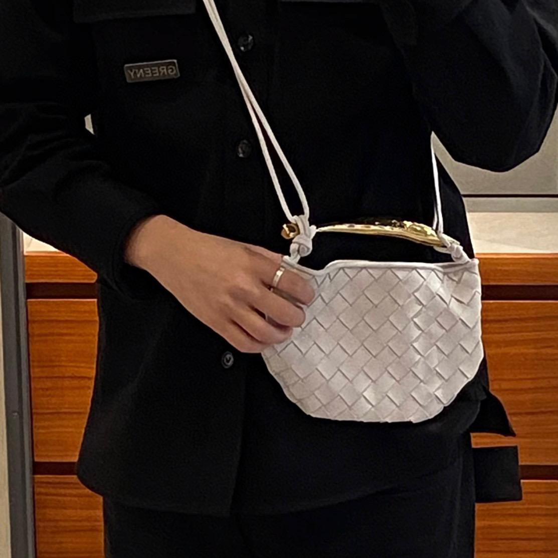 b0tte*a Ven*ta sardine bag-20*12*2.5cm
