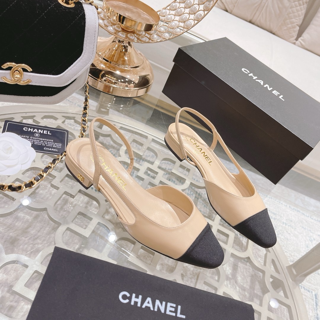 Ch@nel Slingbacks
