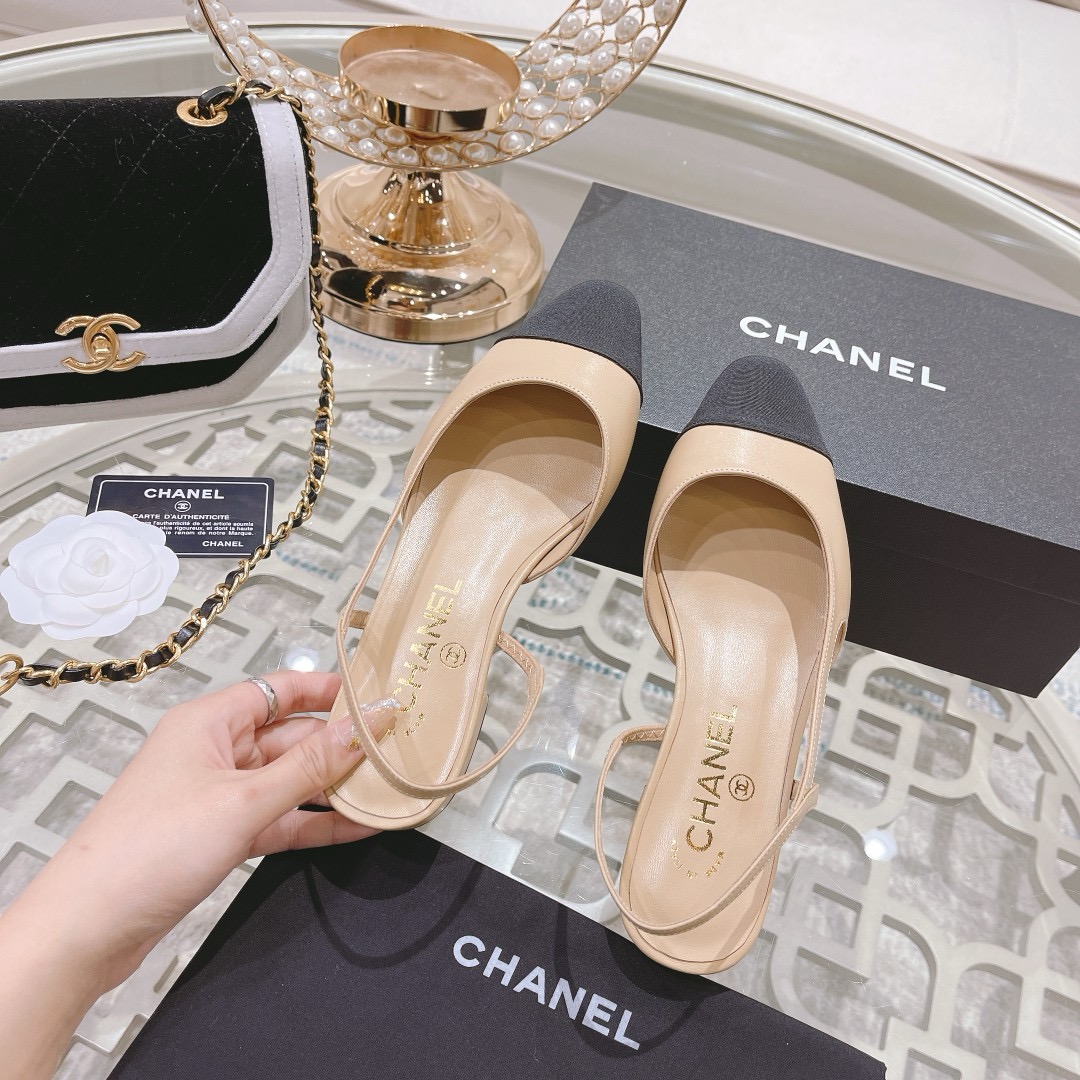 Ch@nel Slingbacks