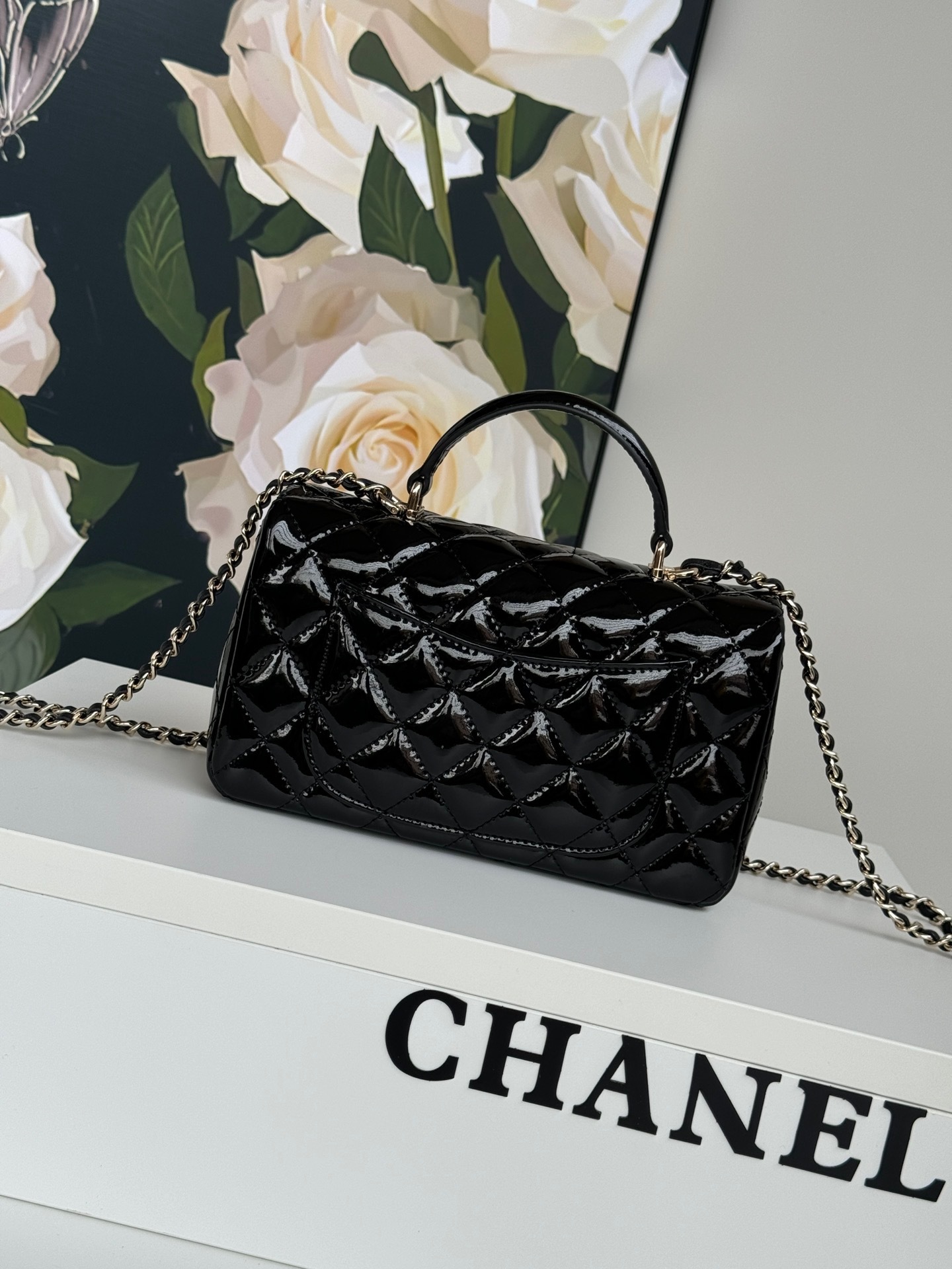 Ch@nel Flap Bag-20*12*6CM