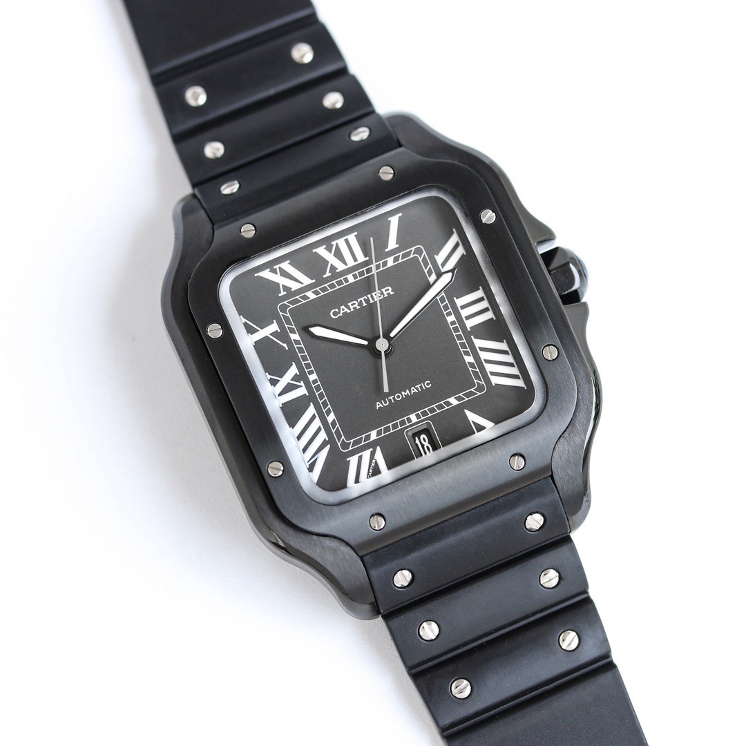 Ca*t1er Santos - Black Roman Numeral Dial