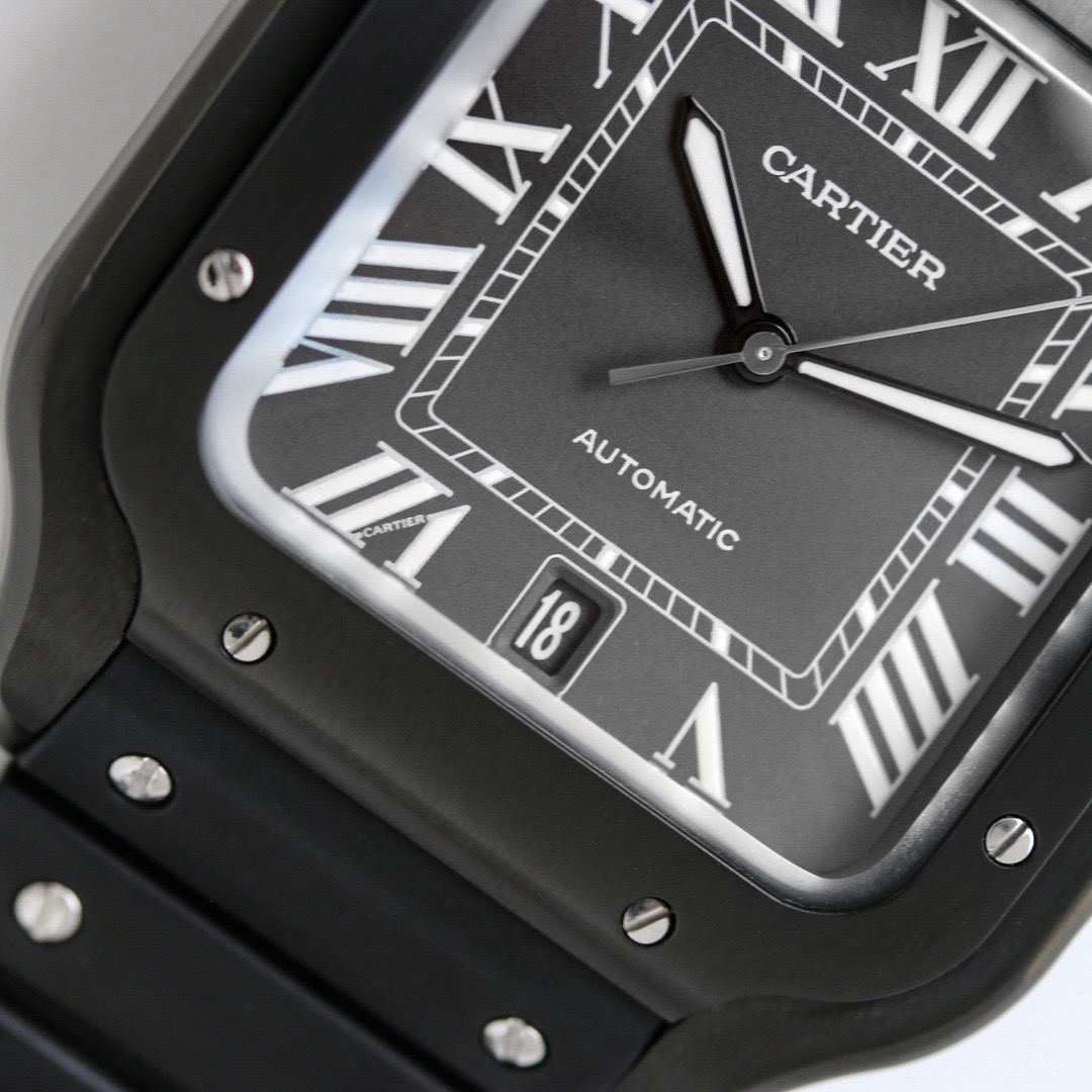 Ca*t1er Santos - Black Roman Numeral Dial