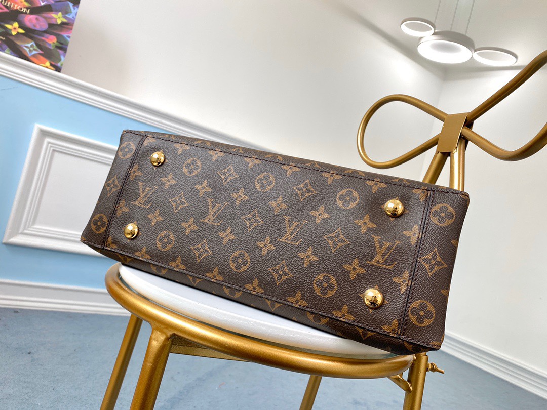 l0*is V*t0n flower tote monogram canvas m43550-34*24*13cm