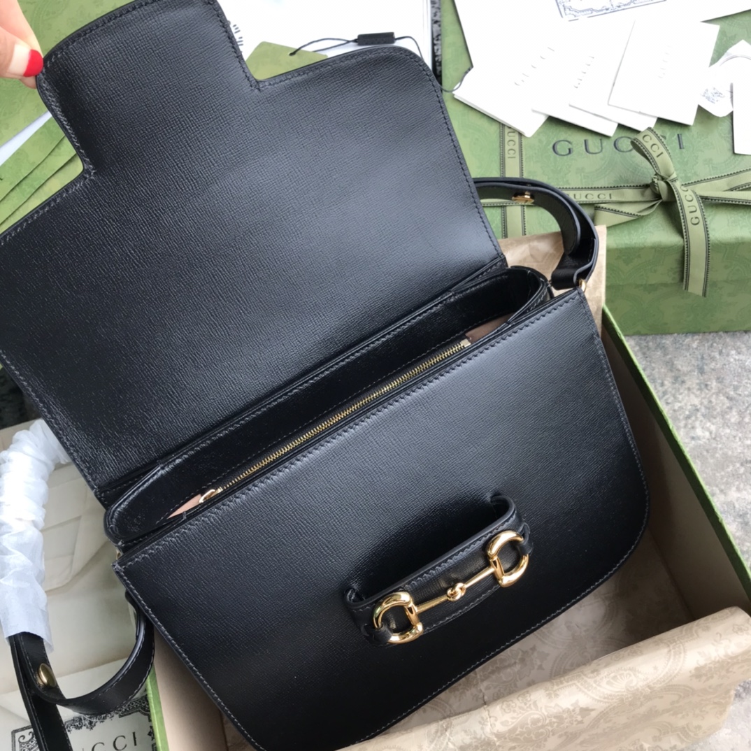 G*u*i 1955 horsebit shoulder bag-25*18*8cm