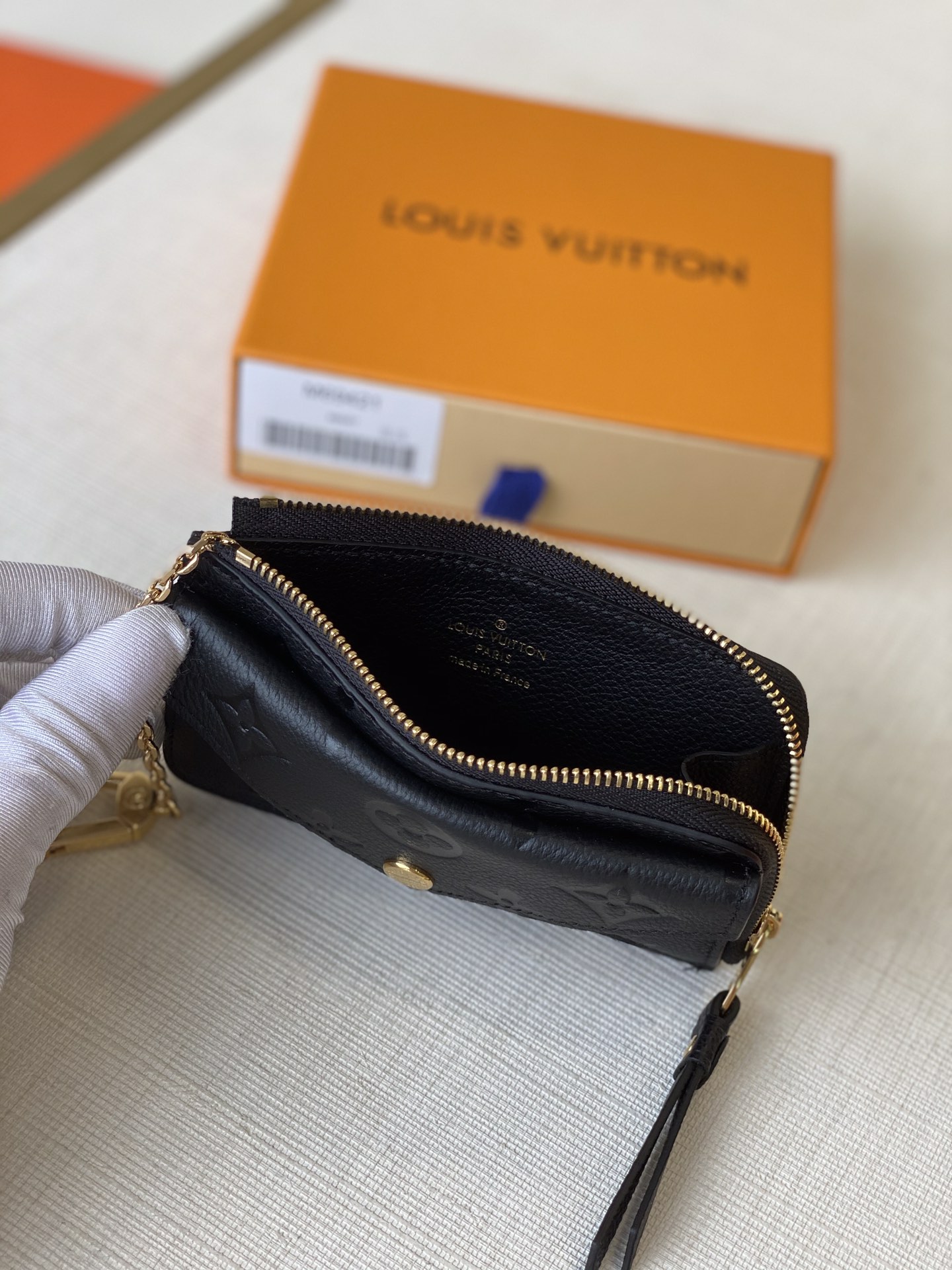 l0*is V*t0n card holder recto verso-13x8.5cm