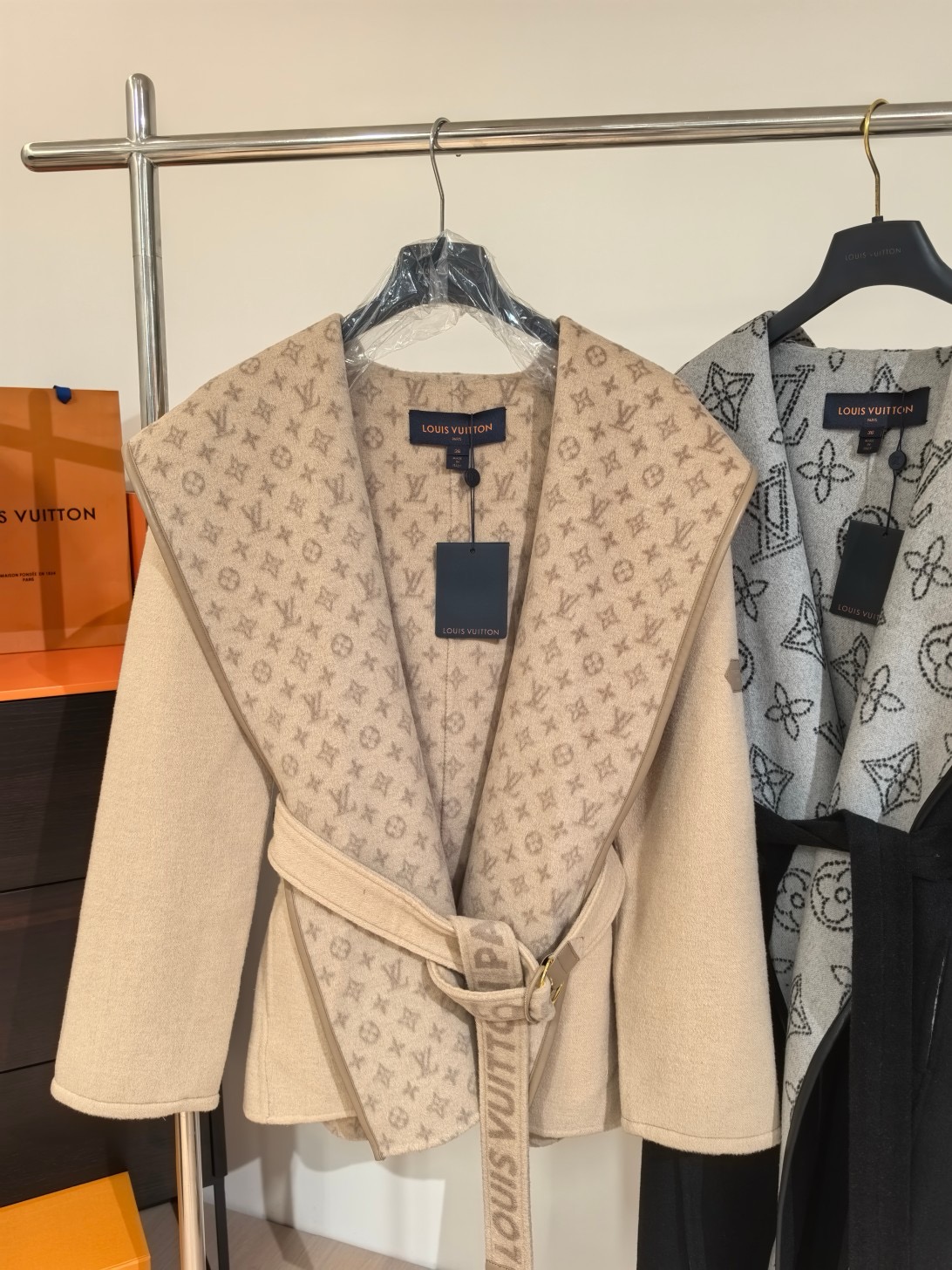 Lou*is Vuitt*on Wool Trench Coat