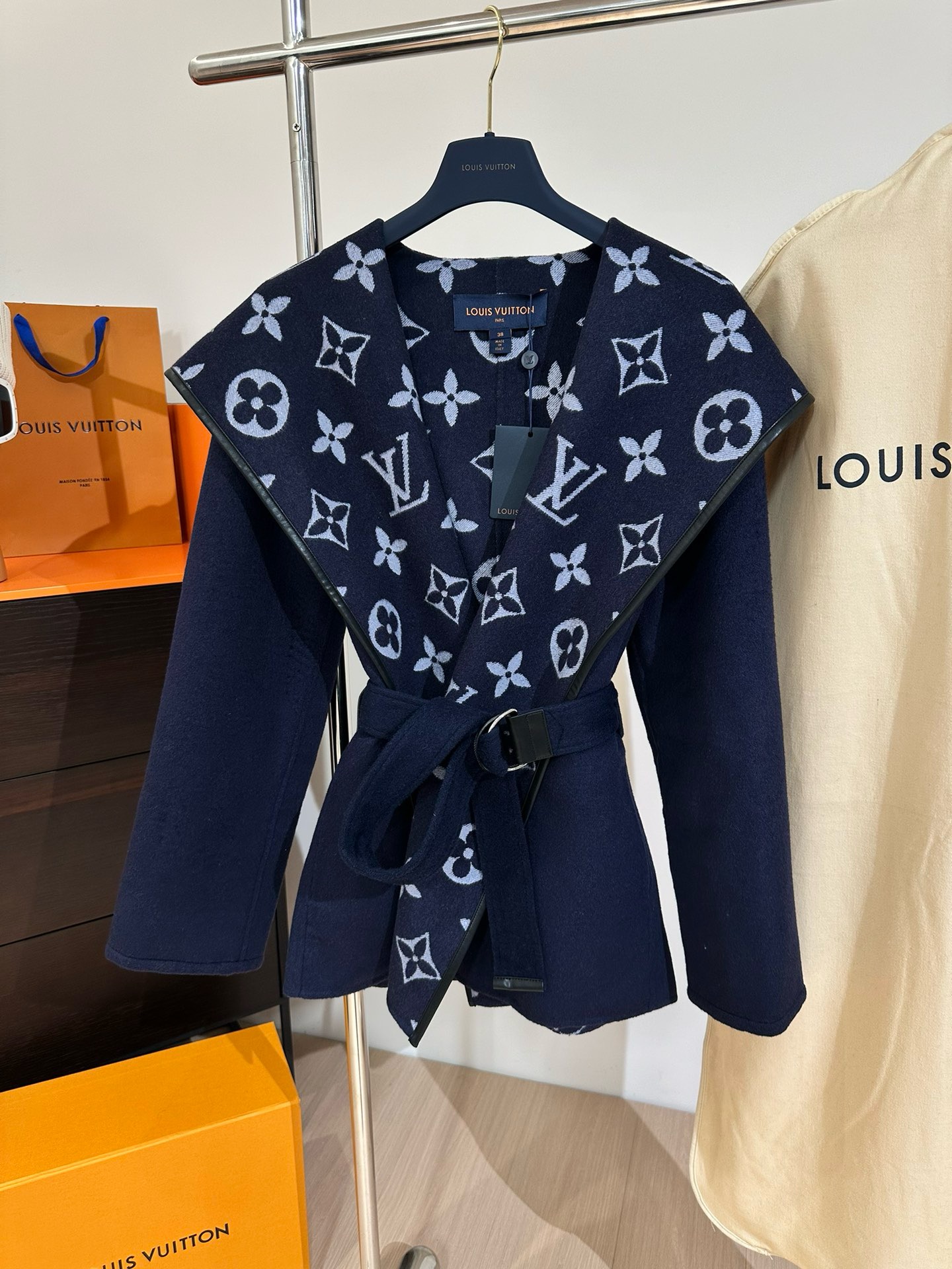 Lou*is Vuitt*on Wool Trench Coat