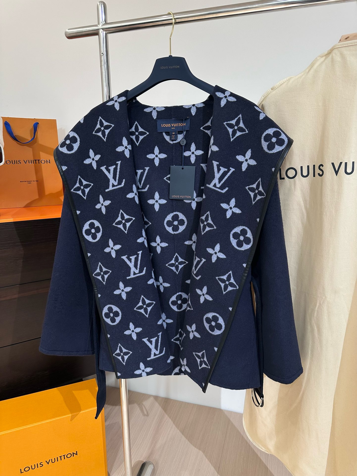 Lou*is Vuitt*on Wool Trench Coat