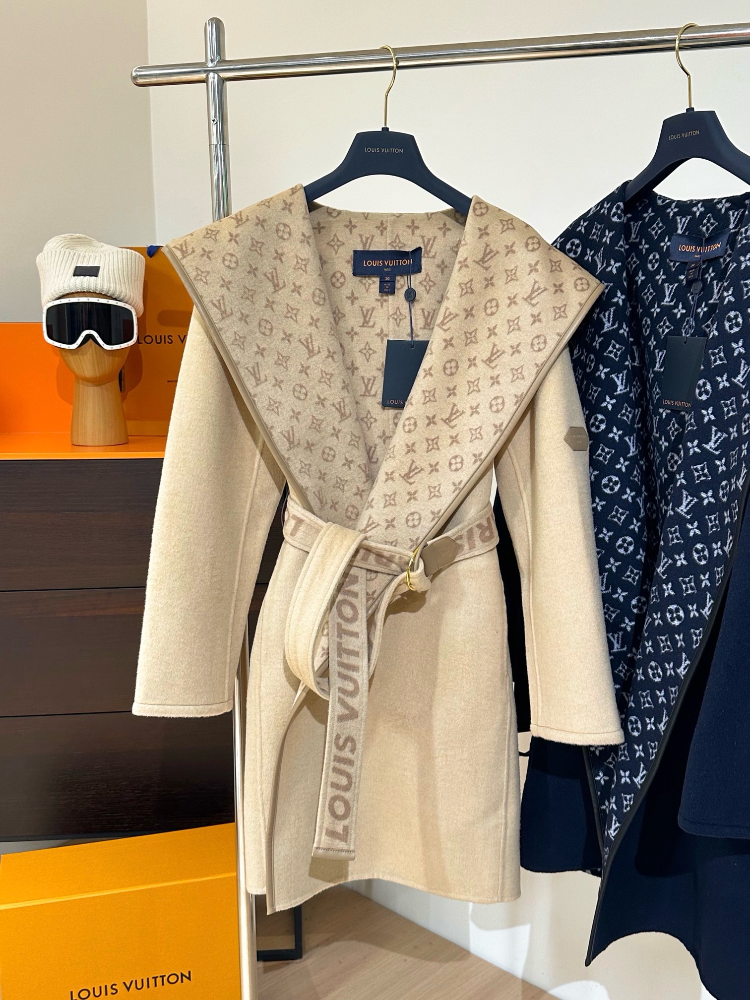 Lou*is Vuitt*on Wool Trench Coat