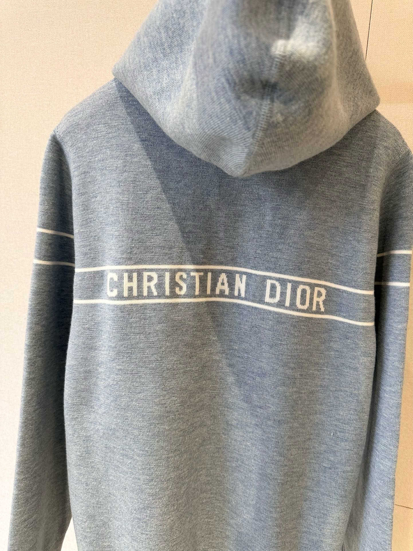 Di*r Reversible Hooded Cardigan