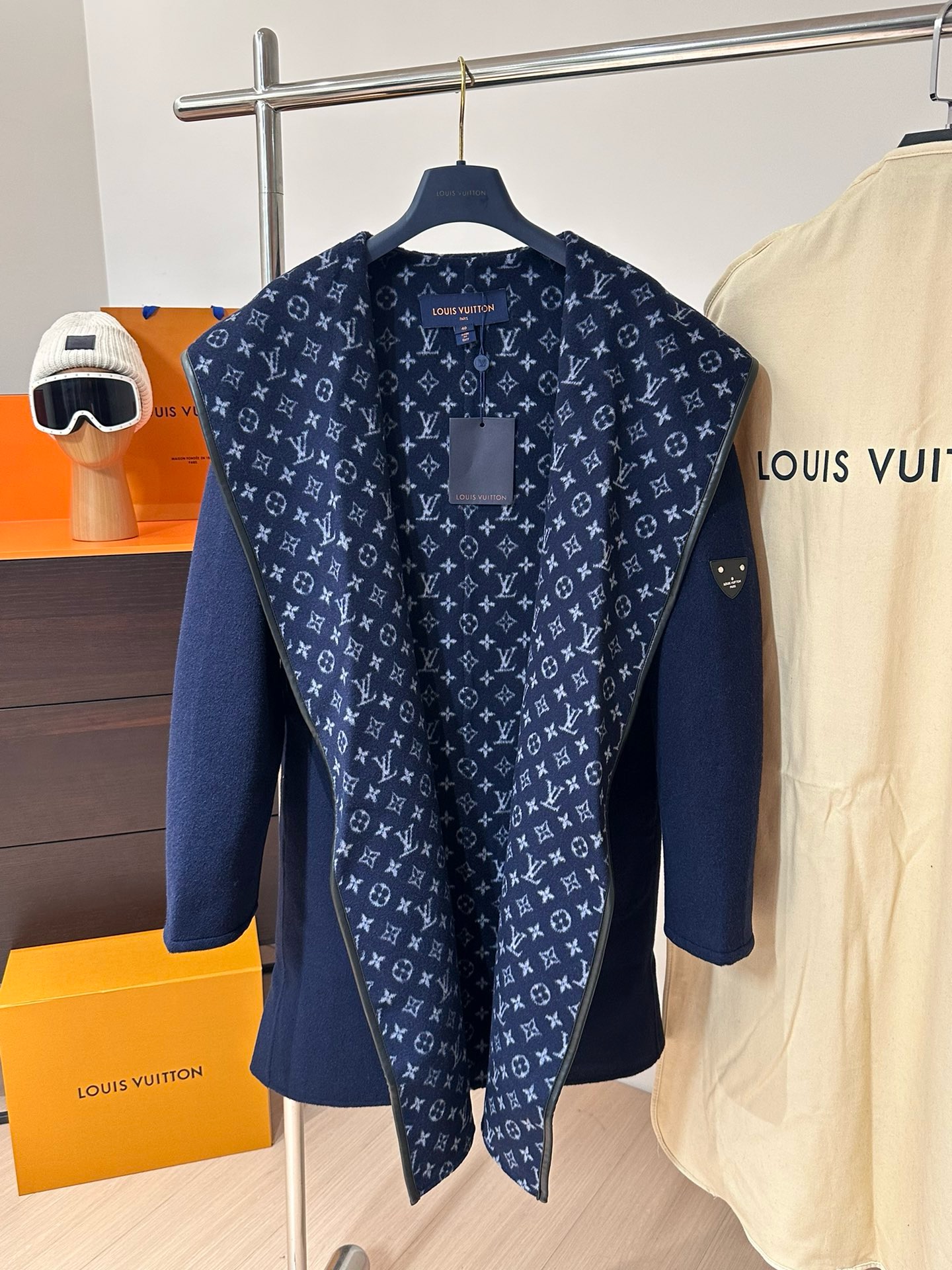 Lou*is Vuitt*on Wool Trench Coat