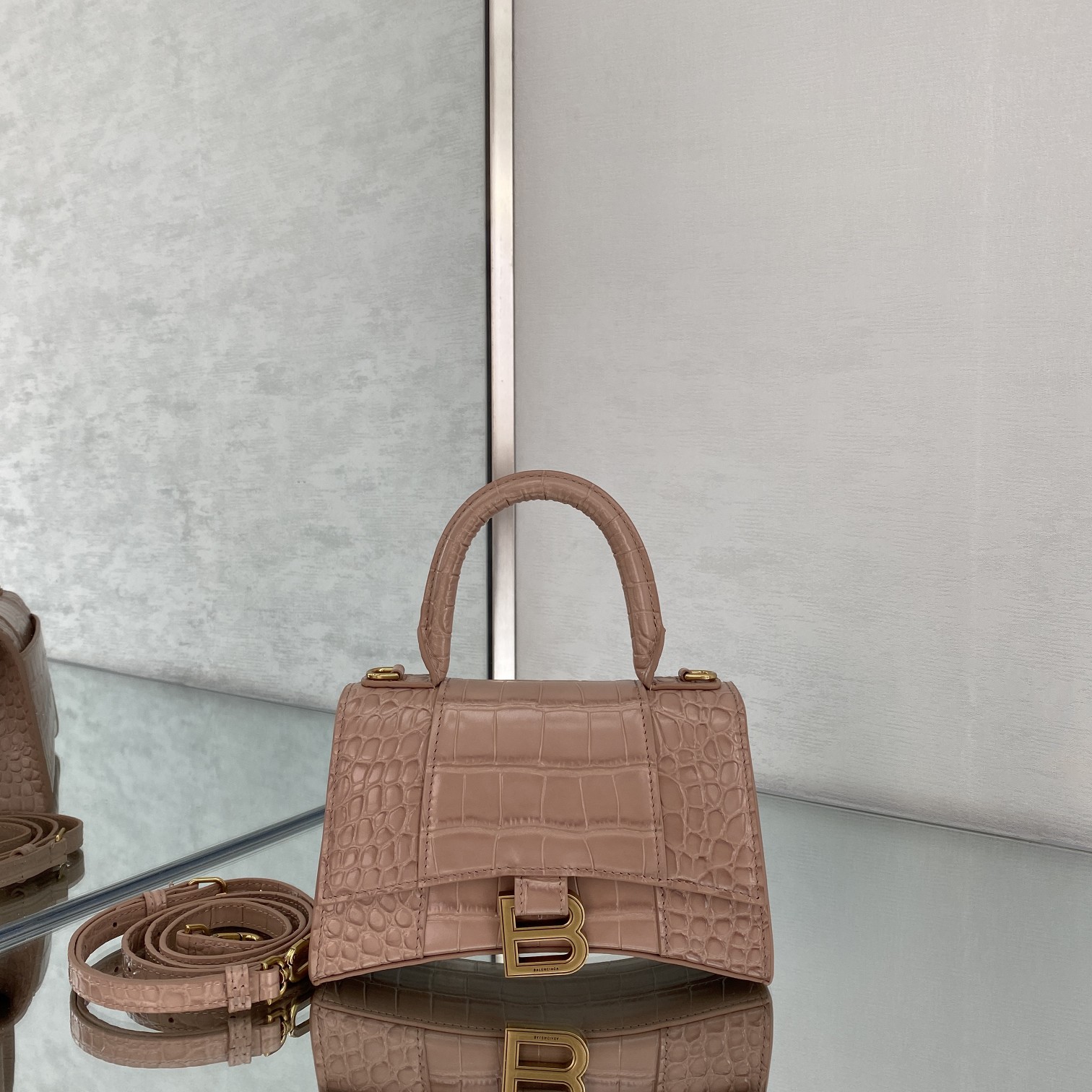 Ba*len*cia*ga xs hourglass bag-13*8*19cm