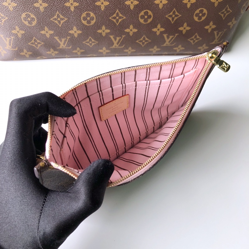 l0*is V*t0n neverfull gm (pink inside) -40*33*20cm