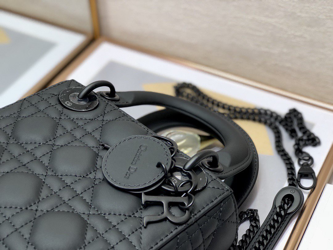 Lady Diro Bag-Black Hardware-17cm