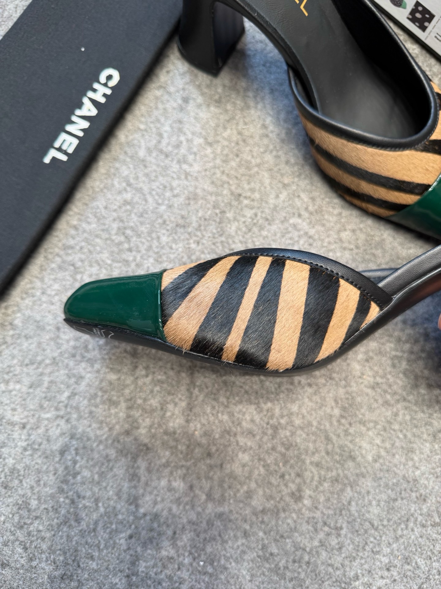 Cha*el Mules - Lambskin & Patent-8CM
