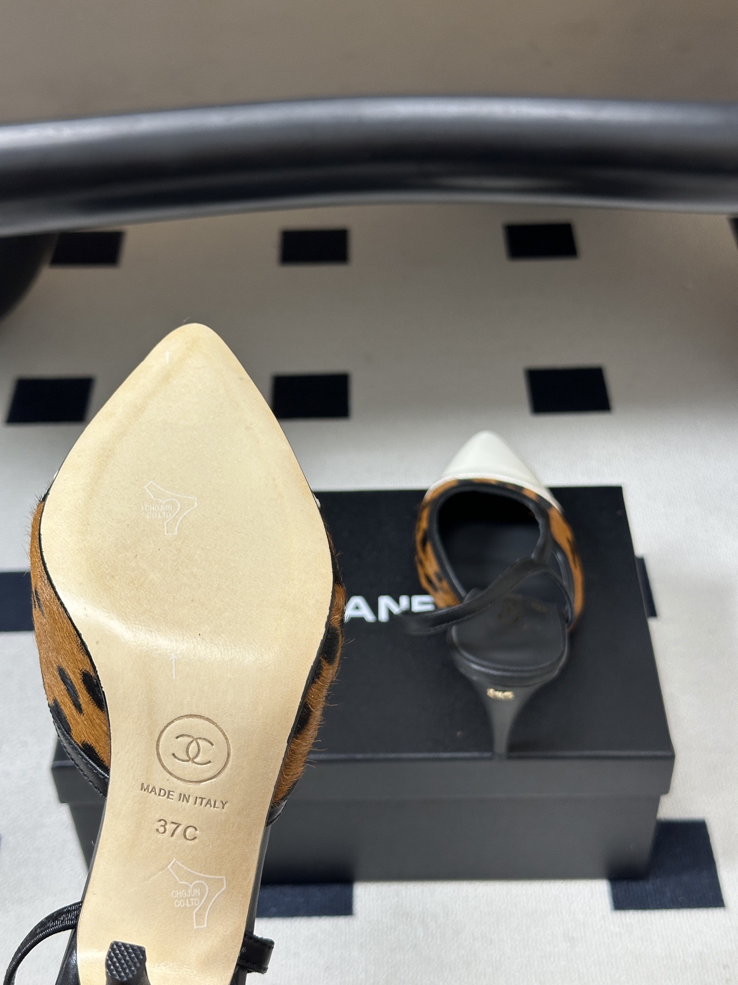 Cha*el 2026SS Slingback Pumps-8.5CM