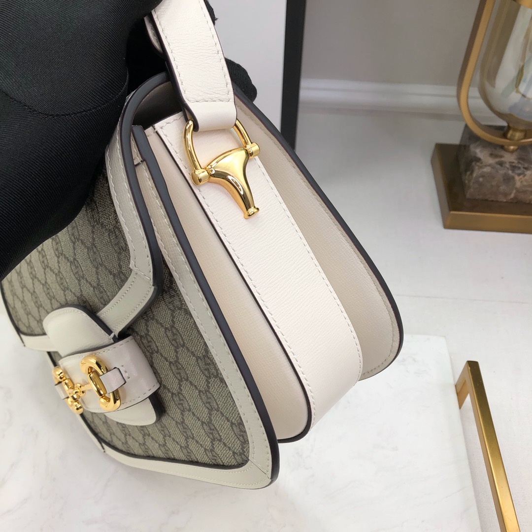 G*u*i 1955 horsebit shoulder bag-25*18*8cm